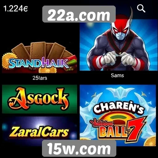 Análise dos jogos mais populares no 22a.com
